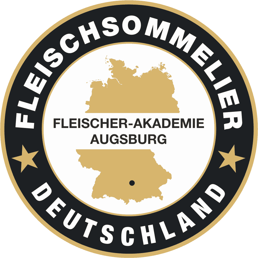 Fleischsommelier verliehen durch Fleischer Akademie Augsburg